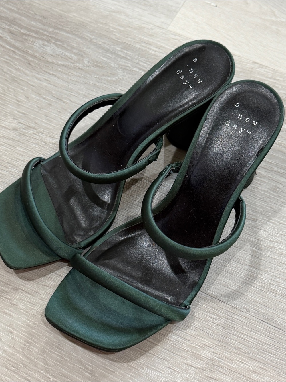 A New Day Green Heels